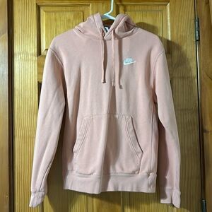 Nike sweatshirt in a peach color